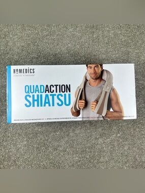 HoMedics QuadAction Shiatsu Neck & Shoulder Massager